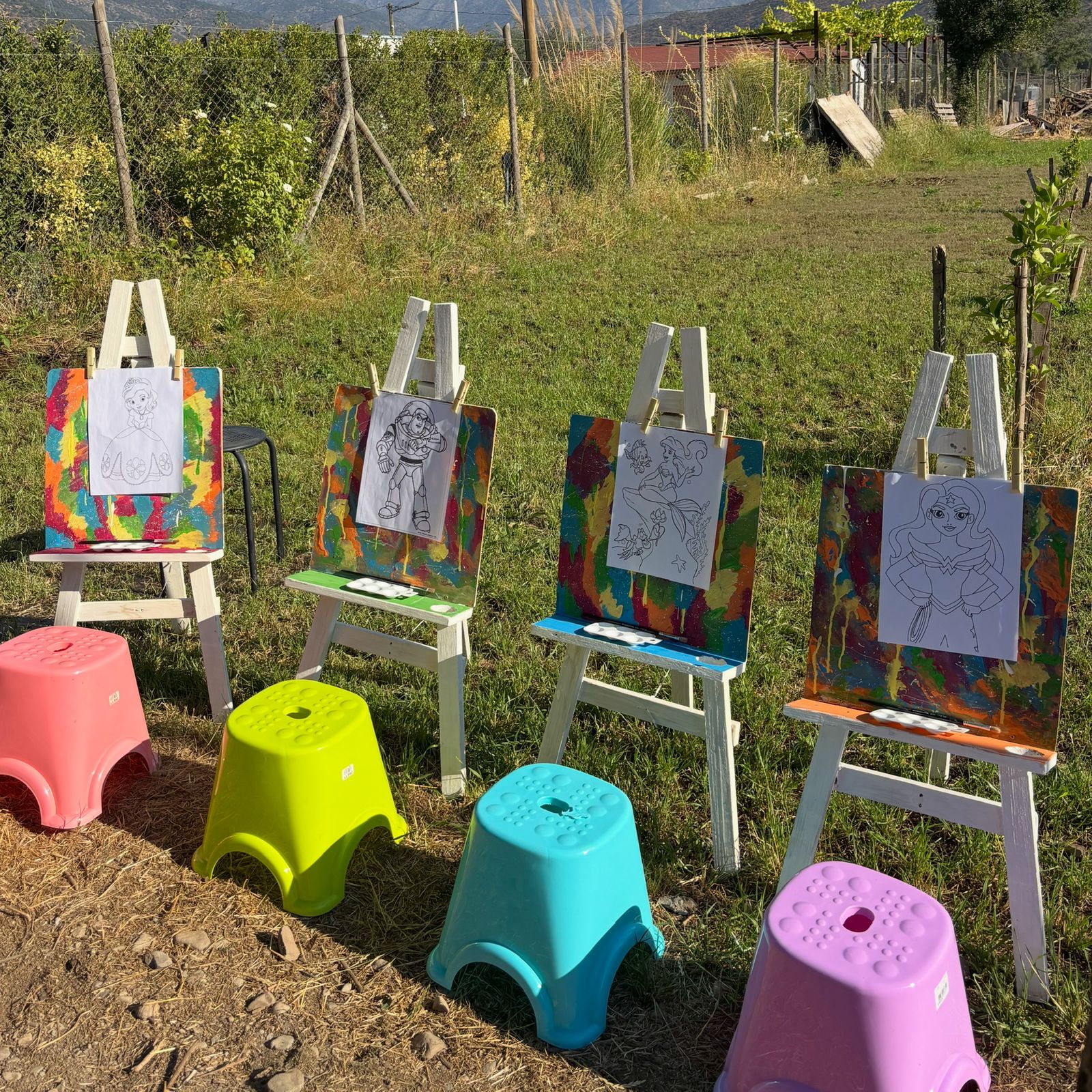 Atriles para pintar