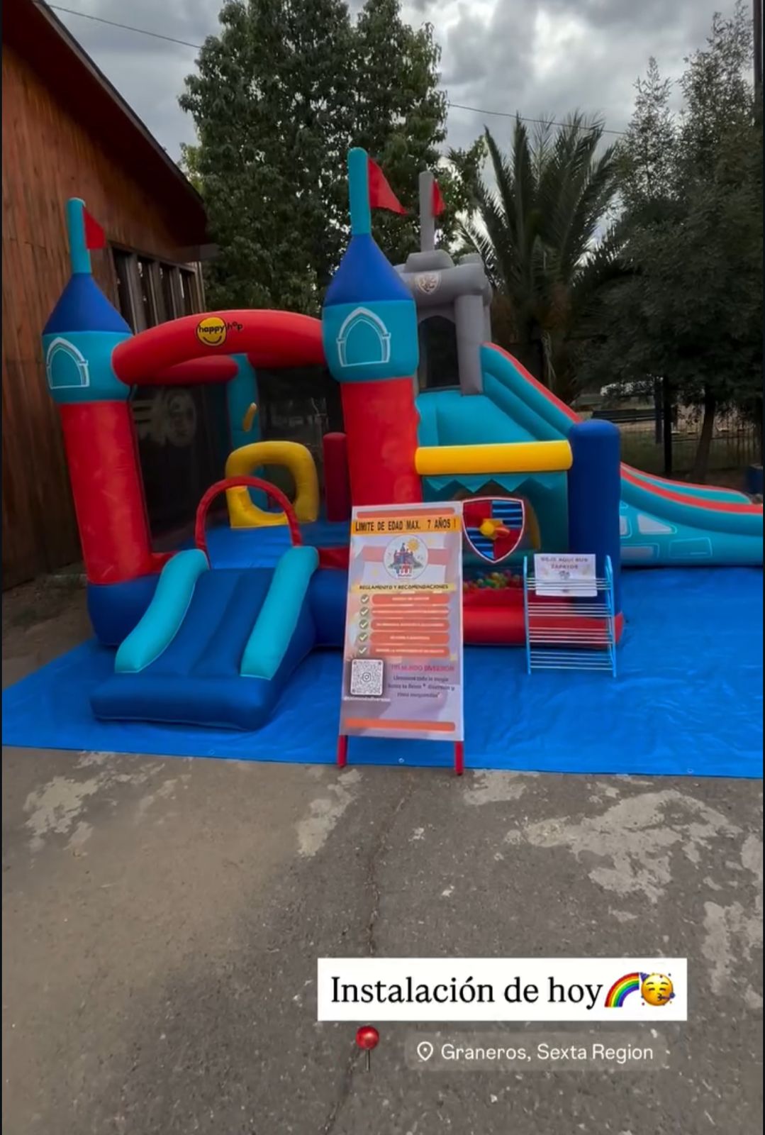 Instalación en Graneros, Sexta Región
